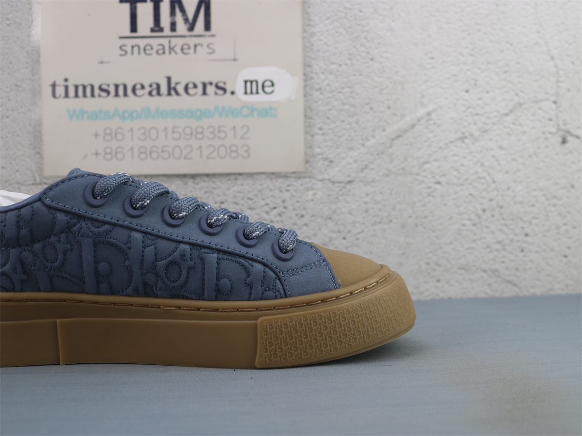 Stone Island X DIOR B33 Skateboard Shoes Men Low-Top Blue